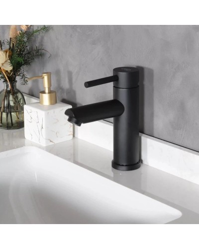 Смеситель для раковины без донного клапана GID Berlin SS080-BM-K