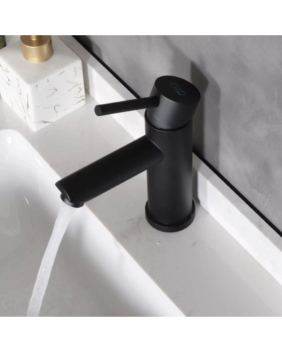 Смеситель для раковины без донного клапана GID Berlin SS080-BM-K