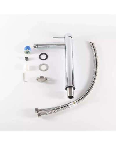 Смеситель для раковины без донного клапана GID Berlin SS080-CH-D