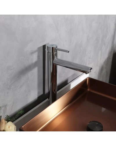 Смеситель для раковины без донного клапана GID Berlin SS080-CH-D