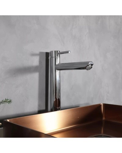 Смеситель для раковины без донного клапана GID Berlin SS080-CH-D