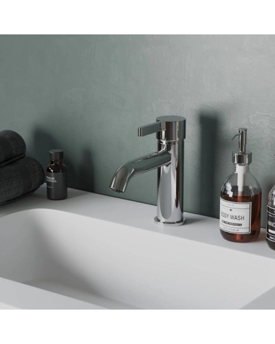 Смеситель для раковины без донного клапана Paini Brera 74CR205O