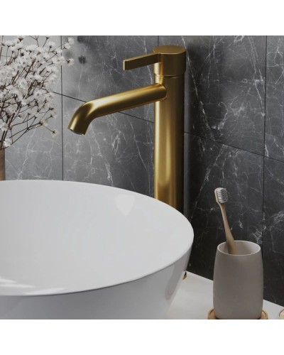 Смеситель для раковины без донного клапана Paini Brera 74PJ205OLL