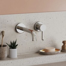 Смеситель для раковины без донного клапана Paini Brera 74CR208