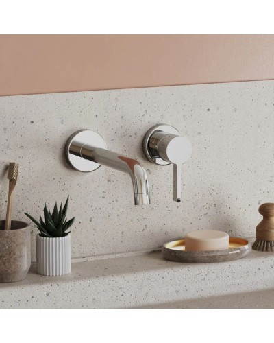 Смеситель для раковины без донного клапана Paini Brera 74CR208