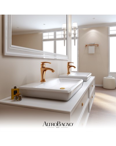 Смеситель для раковины AltroBagno Beatrice 0115 R Or