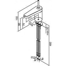 Damixa Profile 388470000 Смеситель для раковины