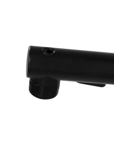 Смеситель для раковины без донного клапана с выдвижным изливом BelBagno BB-LVMD-NERO-W0 черный матовый