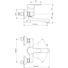 Смеситель для умывальника Vidima Сева Фреш BA027AA
