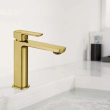 Смеситель для раковины без донного клапана Vincea Next VBF-1N1BG