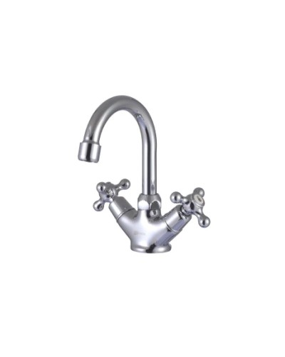 Смеситель для умывальника с поворотным изливом Lemark Plus Harmony LM1407C