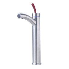 Смеситель для умывальника монолитный, нержавеющая сталь Lemark Element LM5109S