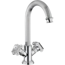 Смеситель на раковину с донным клапаном, ручки Swarovski Cezares Olimp OLIMP-LS2-01-Sw