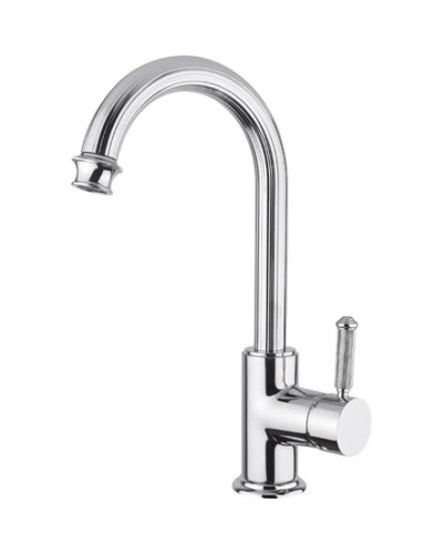 Смеситель на раковину однорычажный с донным клапаном хром Cezares Olimp OLIMP-LSM2-01-L