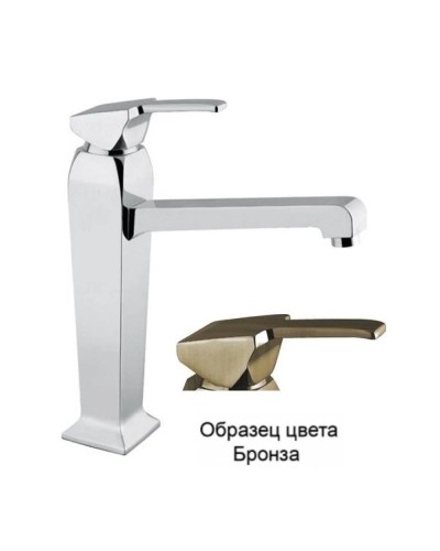 Смеситель на раковину однорычажный, высокий, с донным клапаном бронза Cezares Legend LEGEND-LSM2-A-02