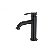 Смеситель для раковины WONZON & WOGHAND, Черный матовый (WW-H1061-MB)