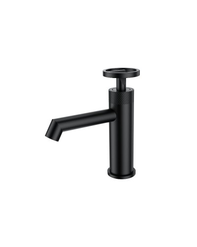 Смеситель для раковины WONZON & WOGHAND, Черный матовый (WW-H1065-MB)