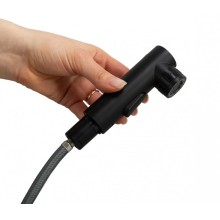 Смеситель для раковины без донного клапана с выдвижным изливом BelBagno BB-LVMD-NERO-W0 черный матовый