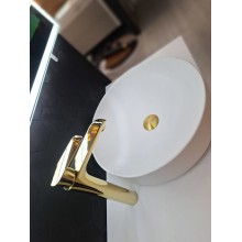 Смеситель для раковины AltroBagno Costanza 010214 Or