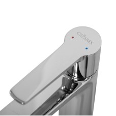 Смеситель для накладной раковины без донного клапана CEZARES LUX-LC-01-W0