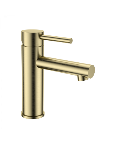 Смеситель для раковины WONZON & WOGHAND, Брашированное золото (WW-H9089-BG)