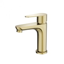 Смеситель для раковины WONZON & WOGHAND, Брашированное золото (WW-A40202-BG)