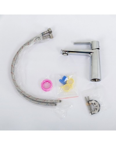 Смеситель для раковины без донного клапана CEZARES LUX-LS-01-W0