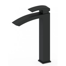 Смеситель для раковины высокий WONZON & WOGHAND, Черный матовый (WW-88239009-MB)