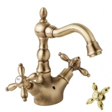 Смеситель для раковины CEZARES ATLANTIS-NOSTALGIA-LS2-03/24