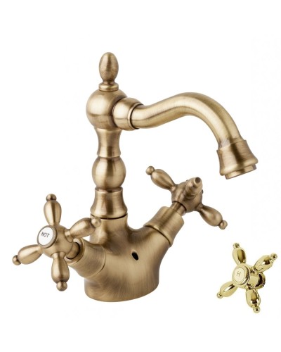 Смеситель для раковины CEZARES ATLANTIS-NOSTALGIA-LS2-03/24
