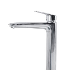 Смеситель для накладных раковин без донного клапана BelBagno DUE-LMC-CRM-W0