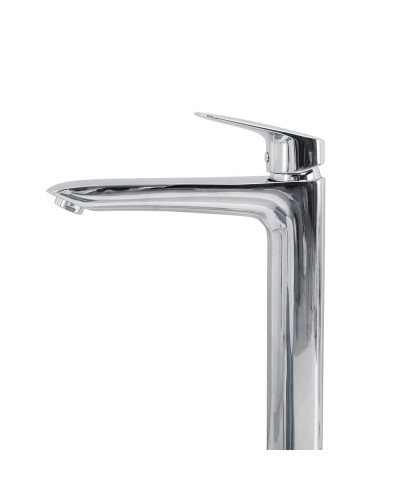 Смеситель для накладных раковин без донного клапана BelBagno DUE-LMC-CRM-W0