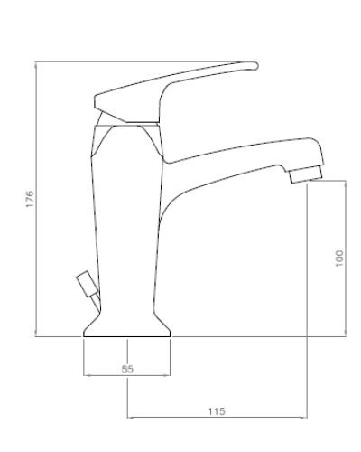 Смеситель на раковину Cezares LEGEND-LSM2-01