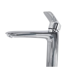 Смеситель для накладных раковин без донного клапана BelBagno DUE-LMC-CRM-W0