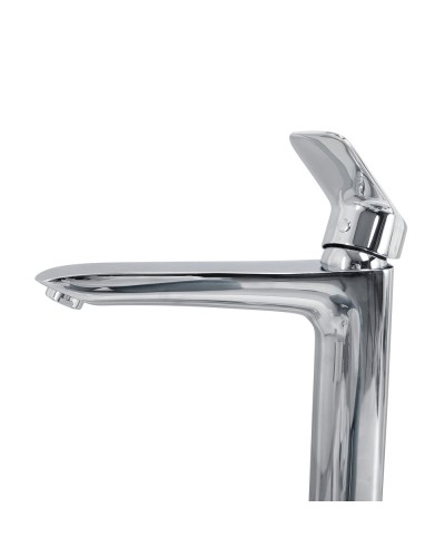 Смеситель для накладных раковин без донного клапана BelBagno DUE-LMC-CRM-W0