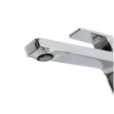 Смеситель для накладной раковины без донного клапана BelBagno ARDENTE-LMC-CRM-W0