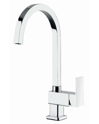 Смеситель для раковины CEZARES UNIKA-LSM1-A-03/24-W0 высокий без донного клапана