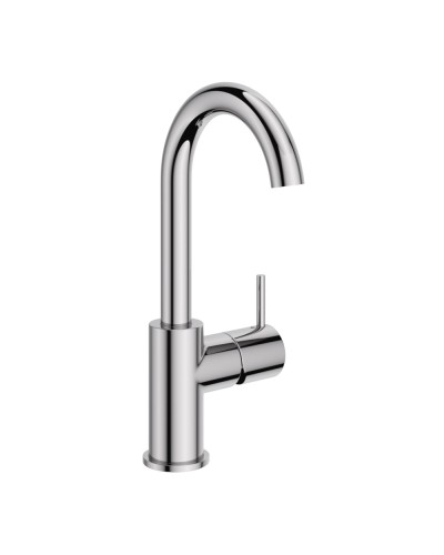 Смеситель для раковины однорычажный, без донного клапана CEZARES LEAF-LSM-A-L-01-W0