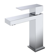 Смеситель для раковины без донного клапана CEZARES SLIDER-LS-01-W0