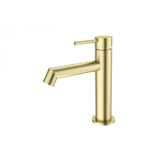 Смеситель для раковины WONZON & WOGHAND, Брашированное золото (WW-H1063-BG)