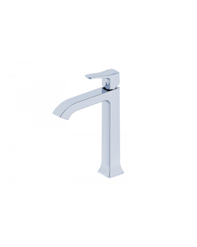 Смеситель для раковины высокий Wonzon & Woghand, Хром (WW-88019072-CR)