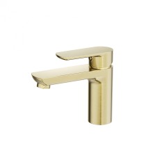 Смеситель для раковины WONZON & WOGHAND, Брашированное золото (WW-A40732-BG)