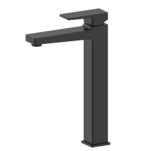 Смеситель для раковины высокий Wonzon & Woghand, Черный матовый (WW-88019068-MB)