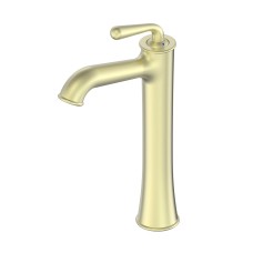 Смеситель для раковины высокий WONZON & WOGHAND, Брашированное золото (WW-88239008-BG)