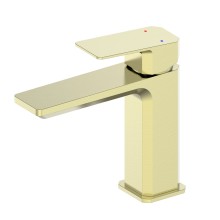 Смеситель для раковины WONZON & WOGHAND, Брашированное золото (WW-88139011-BG)