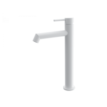 Смеситель для раковины высокий WONZON & WOGHAND, Белый матовый (WW-H1064-MW)
