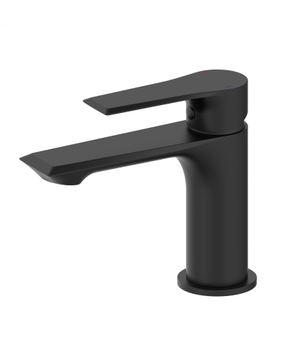 Смеситель для раковины Wonzon & Woghand, Черный матовый (WW-88018079-MB)