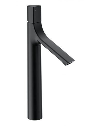 Смеситель для раковины высокий WONZON & WOGHAND, Черный матовый (WW-H1011-MB)