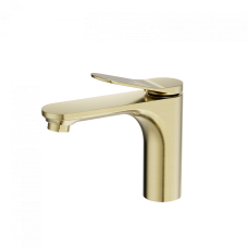 Смеситель для раковины WONZON & WOGHAND, Брашированное золото (WW-H010-BG)