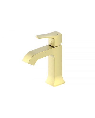 Смеситель для раковины Wonzon & Woghand, Брашированное золото (WW-88018072-BG)